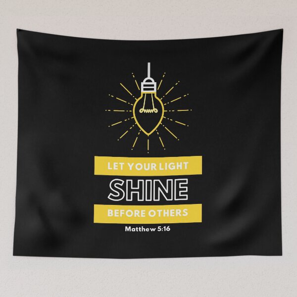 Item preview, Matthew 5:16 Let Your Light Shine designed and sold by VerseTastic.
