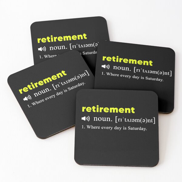 Item preview, Funny Retirement Definition Gifts designed and sold by Mo-2000.