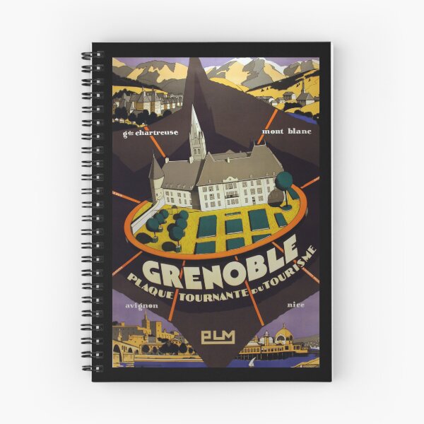 Item preview, PLM Grenoble retro poster designed and sold by CorasPosters.