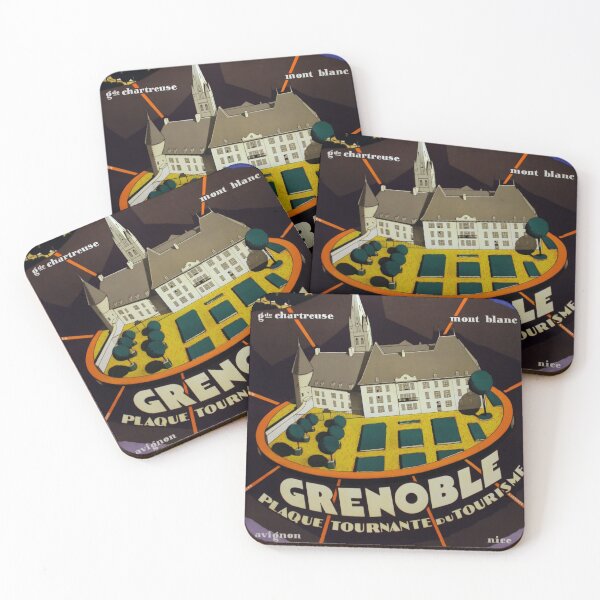 Item preview, PLM Grenoble retro poster designed and sold by CorasPosters.