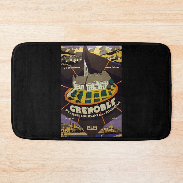Item preview, PLM Grenoble retro poster designed and sold by CorasPosters.