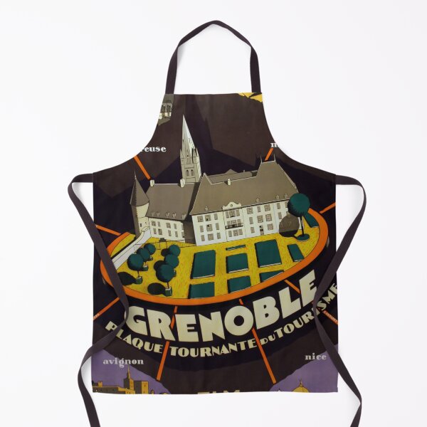 Item preview, PLM Grenoble retro poster designed and sold by CorasPosters.