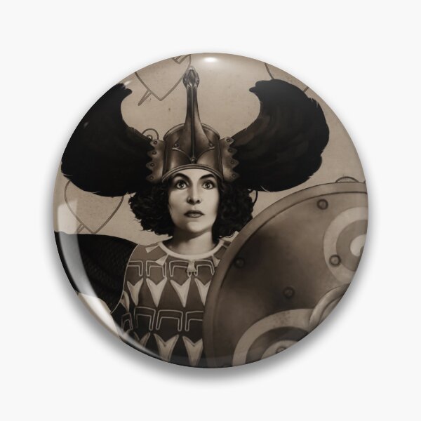Item preview, UNYIELDING (BRUNHILD) designed and sold by Retro Pop Art - Udo P. Linke.