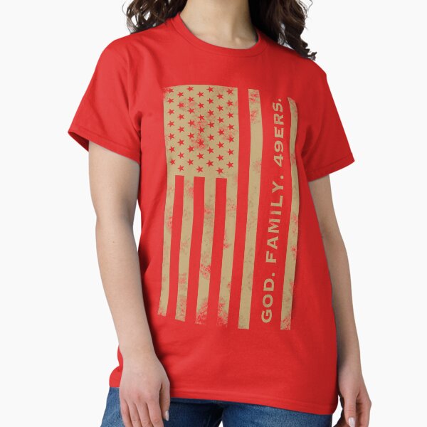Item preview, God Family 49ers Pro US Flag Dad Gift designed and sold by S4PPHIRE-DES1GN.