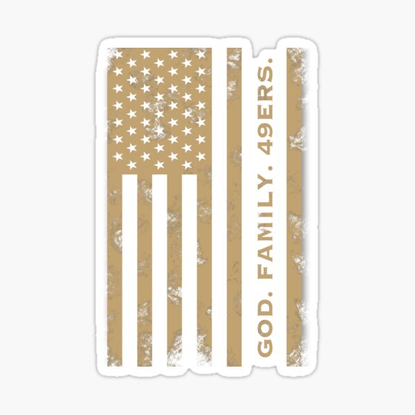 Item preview, God Family 49ers Pro US Flag Dad Gift designed and sold by S4PPHIRE-DES1GN.