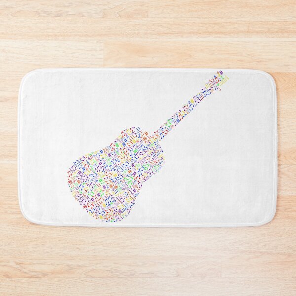 Item preview, Music Notes Guitar designed and sold by RaionKeiji.