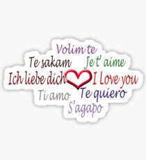 Love in 8 languages :) Sticker