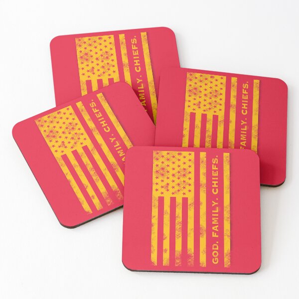 Item preview, God Family Chiefs Pro US Flag Dad Gift designed and sold by S4PPHIRE-DES1GN.