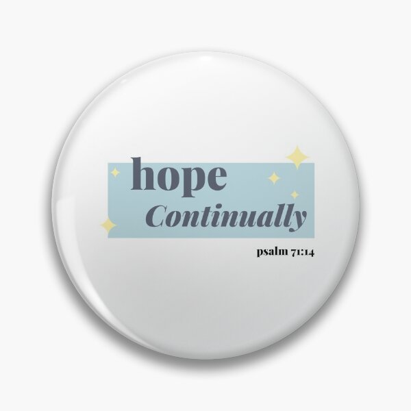 Item preview, Psalm 71:14 Hope Continually designed and sold by VerseTastic.