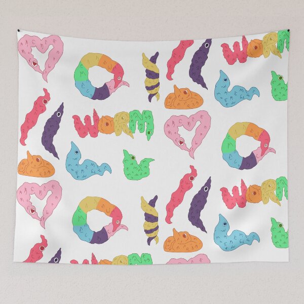 Item preview, Worm on a string designed and sold by stanky-noodle.