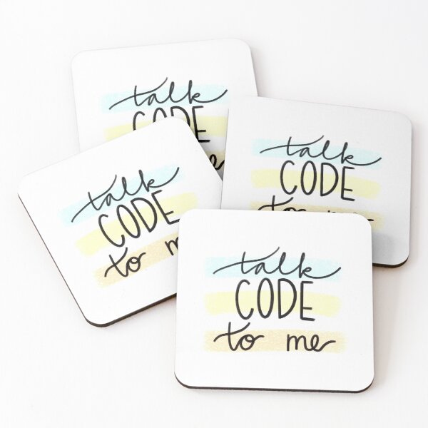 Item preview, Talk Code to Me designed and sold by ienjoydogs.