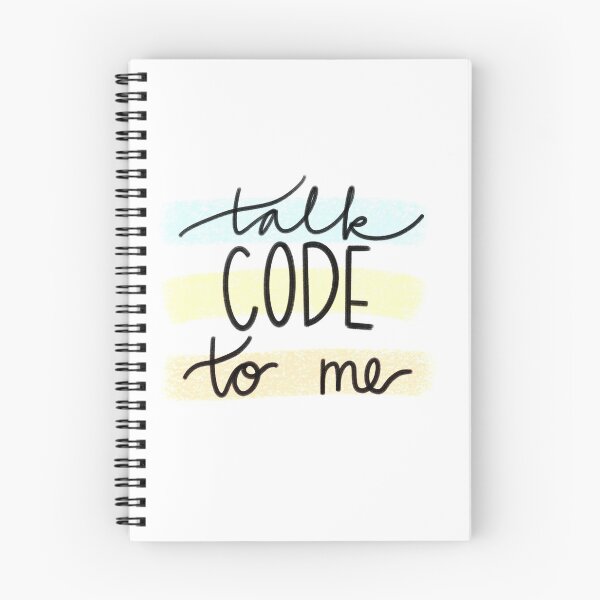 Artikelvorschau, Sprich Code mit mir entworfen und verkauft von ienjoydogs.