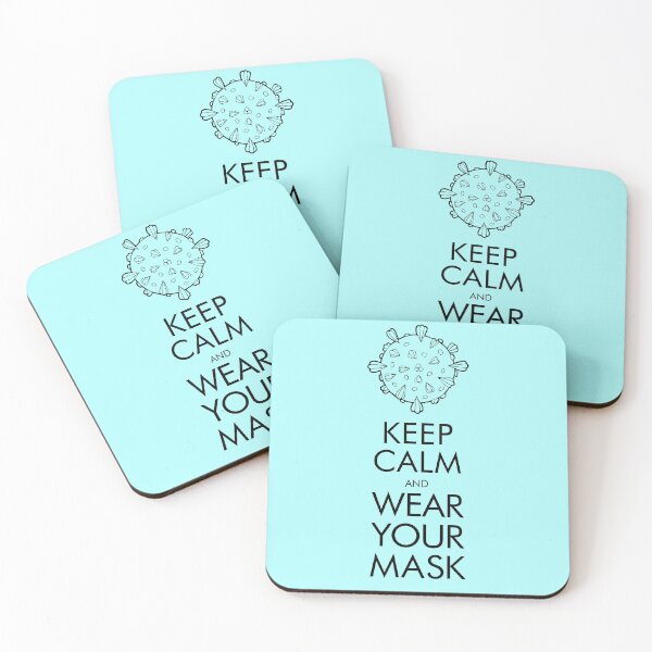 Item preview, Keep Calm and Wear Your Mask designed and sold by KocurFineArt.