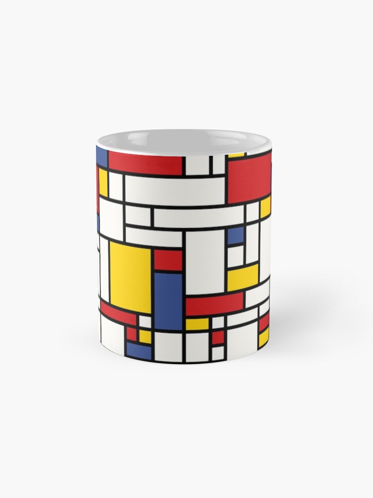 Piet Mondrian Abstract Pop Art 1960s Red Blue Yellow