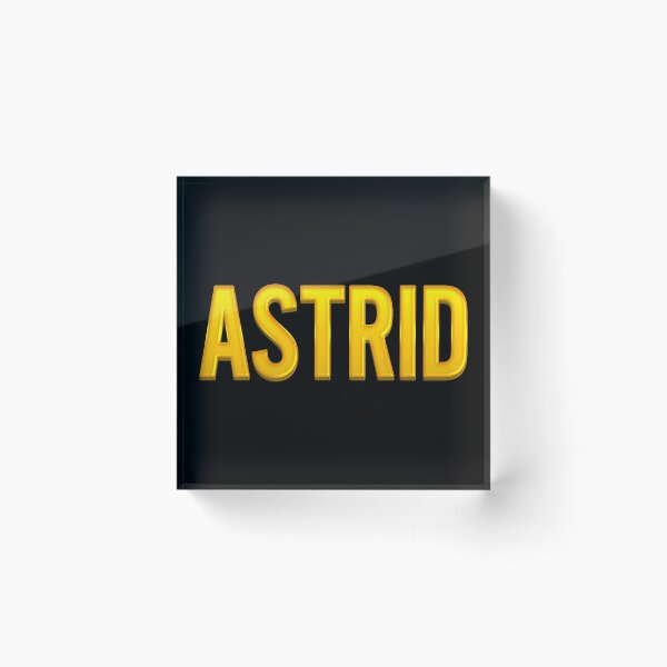 Item preview, Astrid Name designed and sold by xesed.