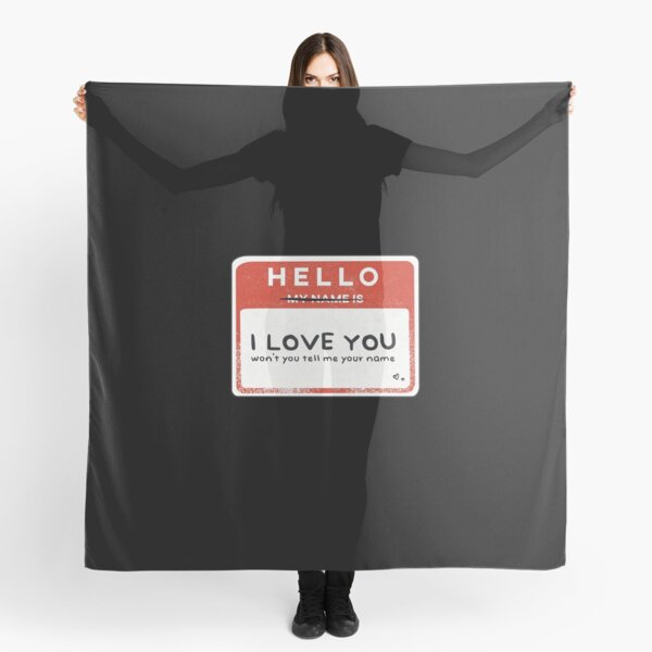 The Doors Lyrics Scarves Redbubble