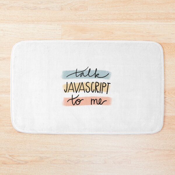 Item preview, Talk Javascript to Me designed and sold by ienjoydogs.