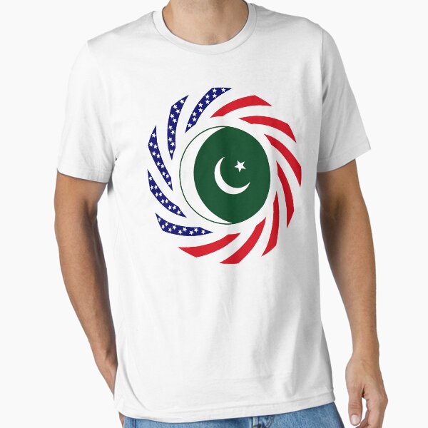 Item preview, Pakistani American Multinational Patriot Flag Series designed and sold by Carbon-Fibre Media.