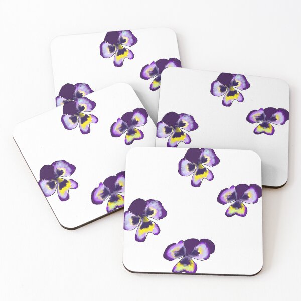 Item preview, Purple Pansies designed and sold by KatharineArt.