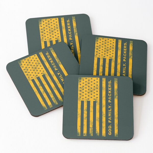 Item preview, God Family Packers Pro US Flag Dad Gift designed and sold by S4PPHIRE-DES1GN.