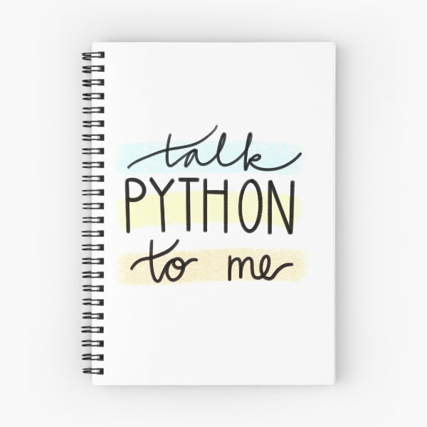 Item preview, Talk Python to Me designed and sold by ienjoydogs.