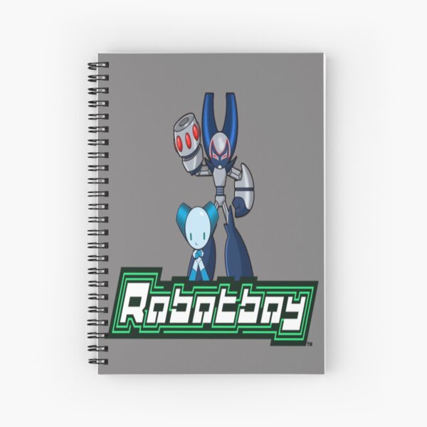 Robotboy Spiral Notebook for Sale by Vegas Cara