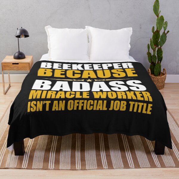 Item preview, Beekeeper Badass designed and sold by GeniusDesignArt.