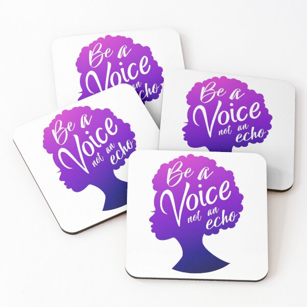 Item preview, Be A Voice Not An Echo designed and sold by InstaEtchStudio.