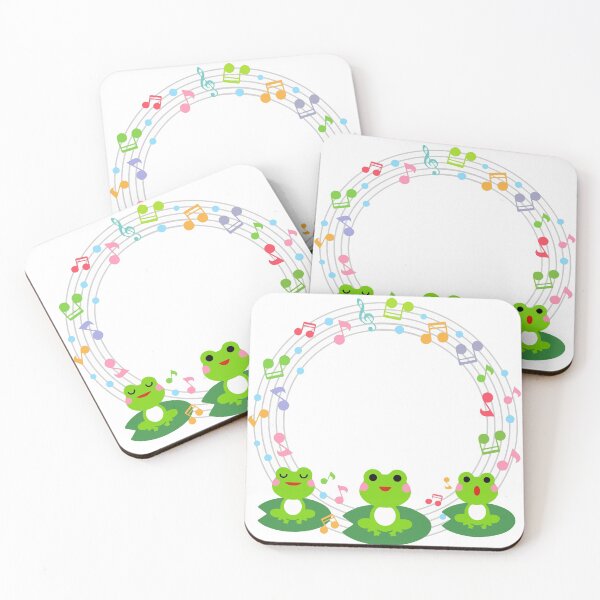 Item preview, Music Cartoon frogs designed and sold by RaionKeiji.