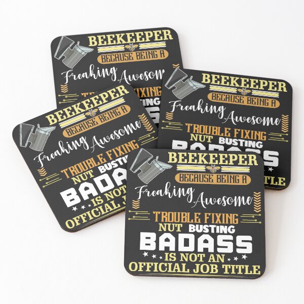 Item preview, Beekeeper Badass designed and sold by GeniusDesignArt.
