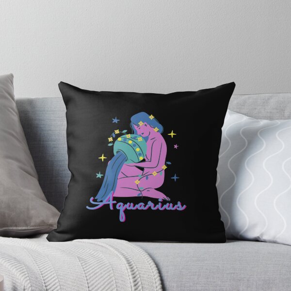 Item preview, Aquarius Zodiac Sign Scorpion Colourful Flat Art Cartoon Design designed and sold by Wangfu-tees.