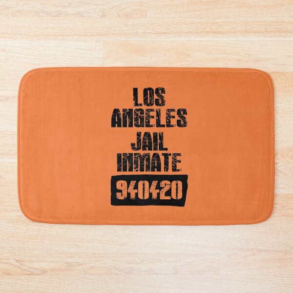 Item preview, Los Angeles Jail Inmate Halloween designed and sold by TallOne-apparel.