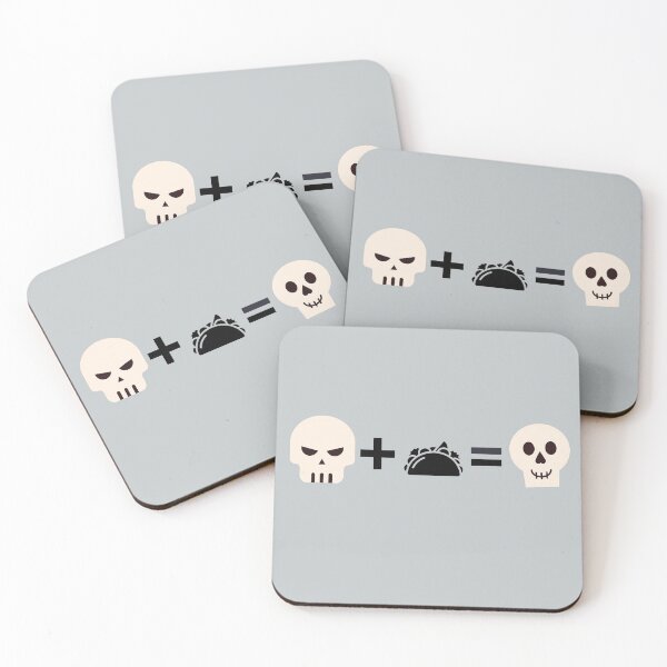 Item preview, Skeleton Eating Tacos Halloween Cute designed and sold by Shujii.