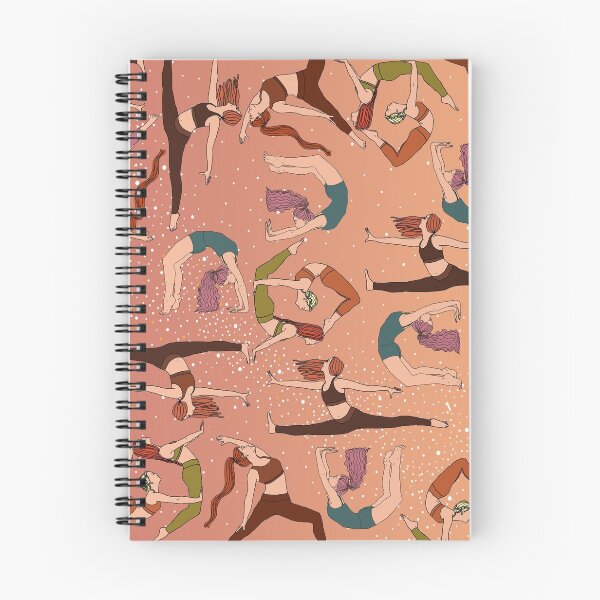 Item preview, Yoga girls pattern. Yoga girls manuniscript designed and sold by sierratruong.
