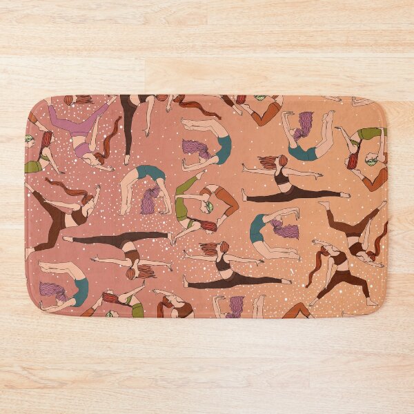 Item preview, Yoga girls pattern. Yoga girls manuniscript designed and sold by sierratruong.