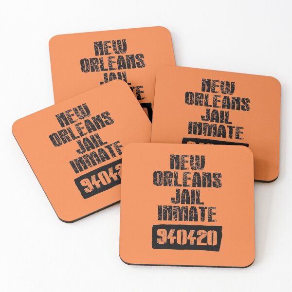 Item preview, New Orleans Jail Inmate Halloween designed and sold by TallOne-apparel.