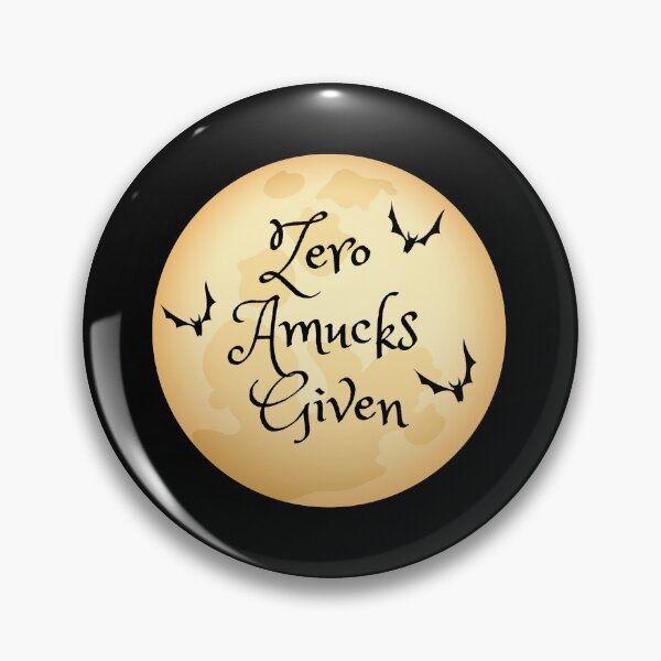 Item preview, Zero Amucks Given designed and sold by ashleycmather.