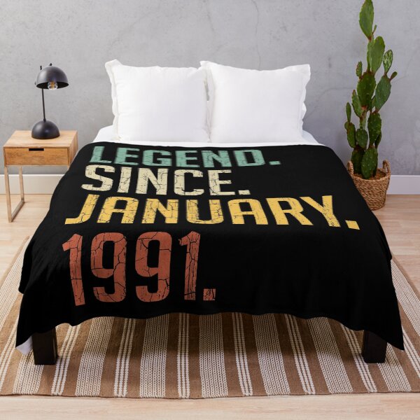 Item preview, Legend Since January 1991 30th Birthday Gift 30 Years Old Vintage January 1991 designed and sold by Takatv.