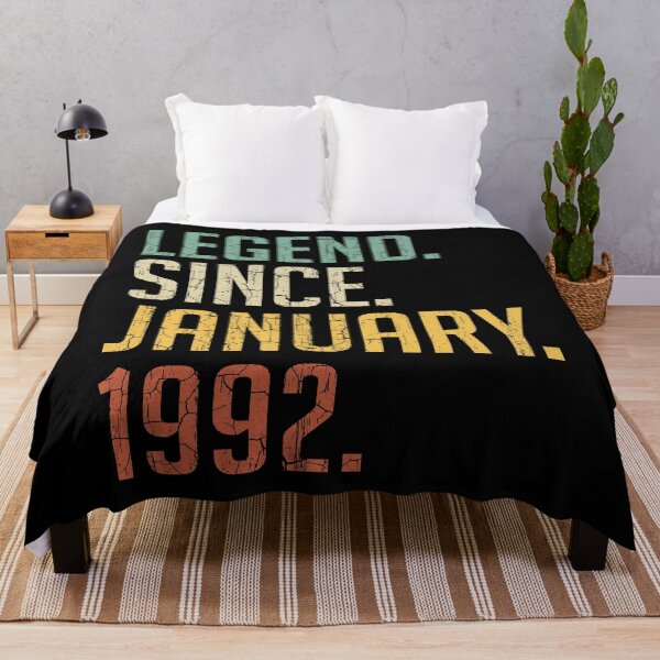 Item preview, Legend Since January 1992 29th Birthday Gift 29 Years Old Vintage January 1992 designed and sold by Takatv.