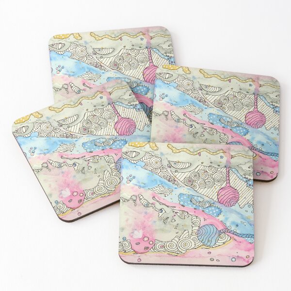 Item preview, Pastel Watercolor Doodle designed and sold by TheDoodleNurse.