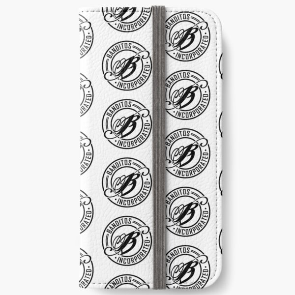 Banditos Inc Logo (Black) iPhone Wallet