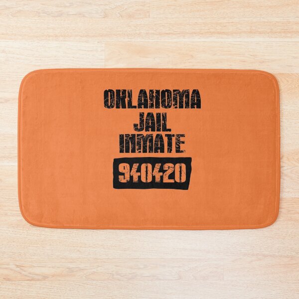 Item preview, Oklahoma Jail Inmate Halloween designed and sold by TallOne-apparel.