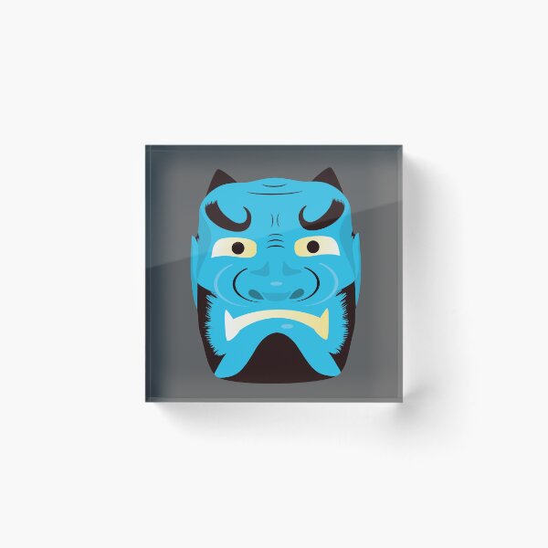 Item preview, Blue Yokai Oni Demon designed and sold by belcie.