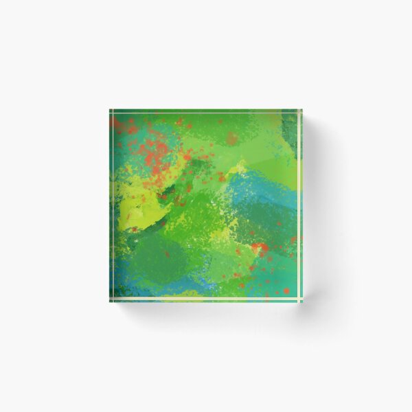 Item preview, Modern Impressionist Style Abstract Art Design Summer Colors designed and sold by NancyMerkle.