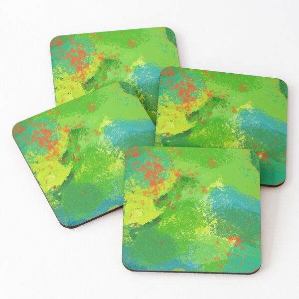 Item preview, Modern Impressionist Style Abstract Art Design Summer Colors designed and sold by NancyMerkle.
