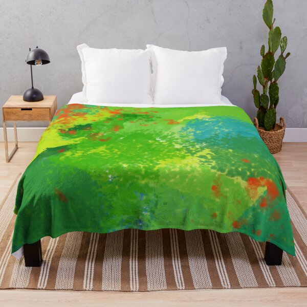Item preview, Modern Impressionist Style Abstract Art Design Summer Colors designed and sold by NancyMerkle.