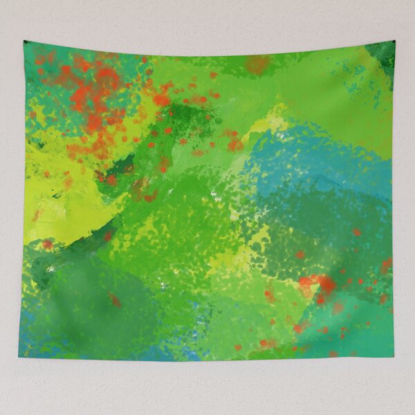 Item preview, Modern Impressionist Style Abstract Art Design Summer Colors designed and sold by NancyMerkle.