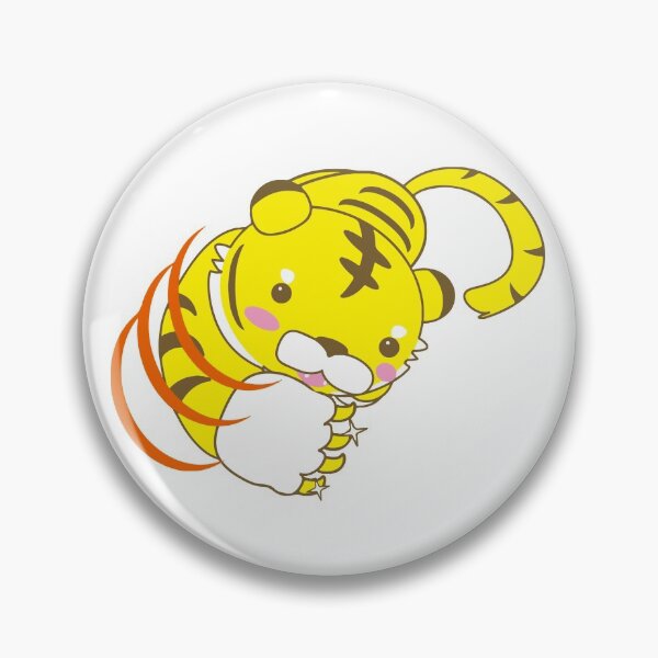 Item preview, Swiping Cartoon Tiger designed and sold by RaionKeiji.