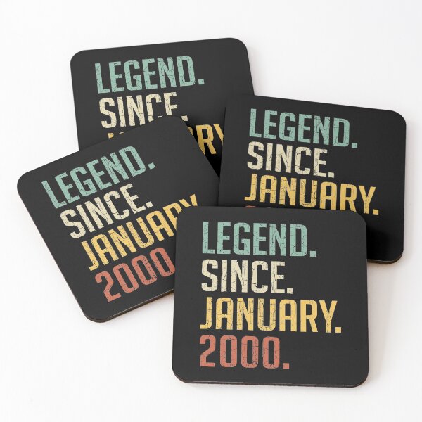 Item preview, Legend Since January 2000 21st Birthday Gift 21 Years Old Vintage January 2000 designed and sold by Takatv.