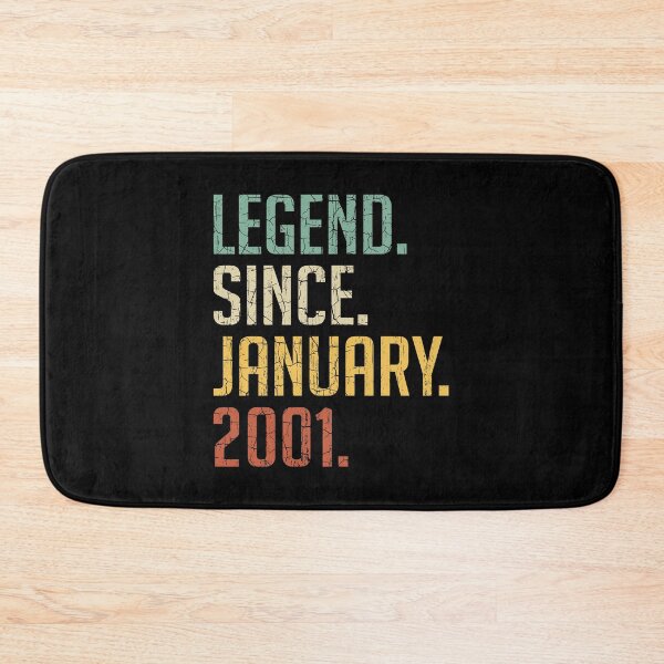 Item preview, Legend Since January 2001 20th Birthday Gift 20 Years Old Vintage January 2001 designed and sold by Takatv.